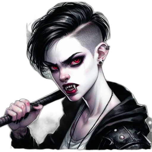 staff, face, jacket, creature transparent PNG cut-out