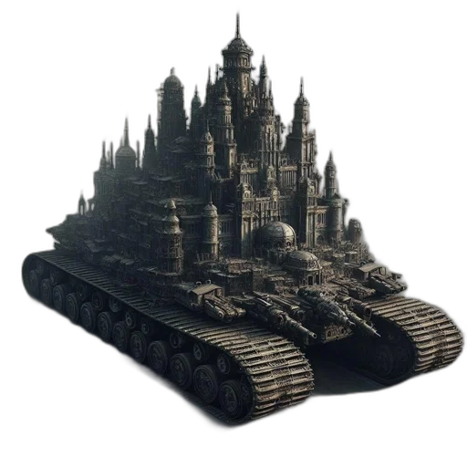 crown, weapon, concept art, 3d render transparent PNG cut-out