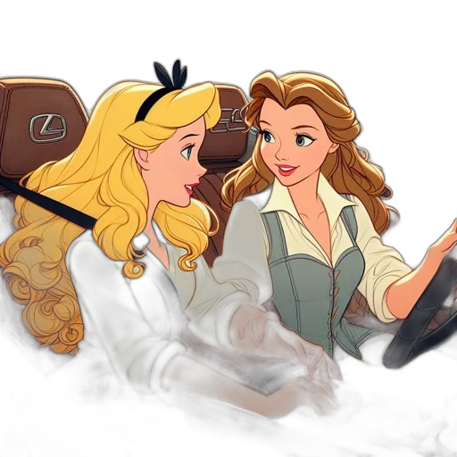 cartoon, concept art, comic book art, fantasy art transparent PNG cut-out
