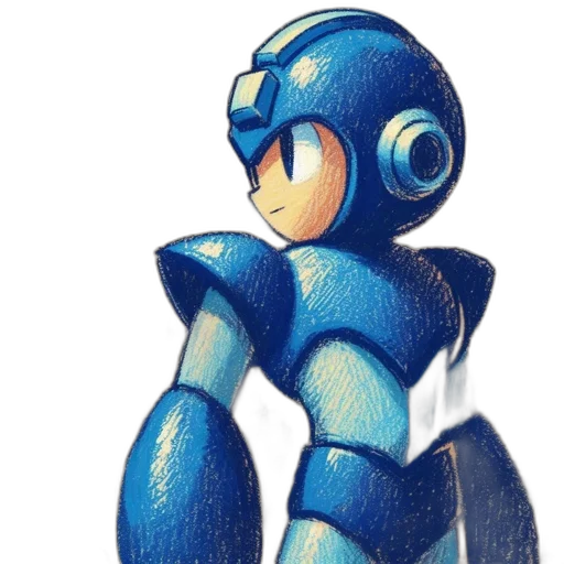 robot, animal, concept art, pixel art transparent PNG cut-out