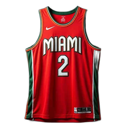 miami, hurricanes, jersey, purchased transparent PNG cut-out