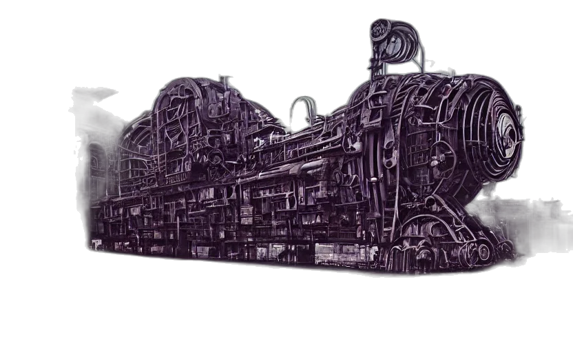 weapon, car, robot, building transparent PNG cut-out
