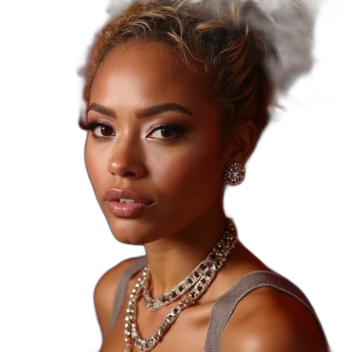 jewelry, crown, face, hair transparent PNG cut-out