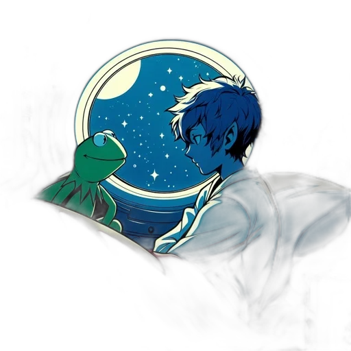 concept art, pixel art, anime, fantasy art transparent PNG cut-out