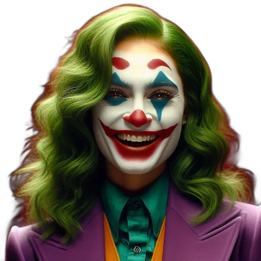face, comic book art, concept art, photorealistic transparent PNG cut-out