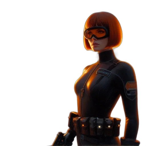 mask, robot, weapon, face transparent PNG cut-out