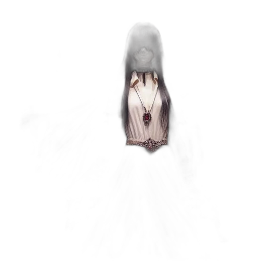 creature, hair, mask, face transparent PNG cut-out