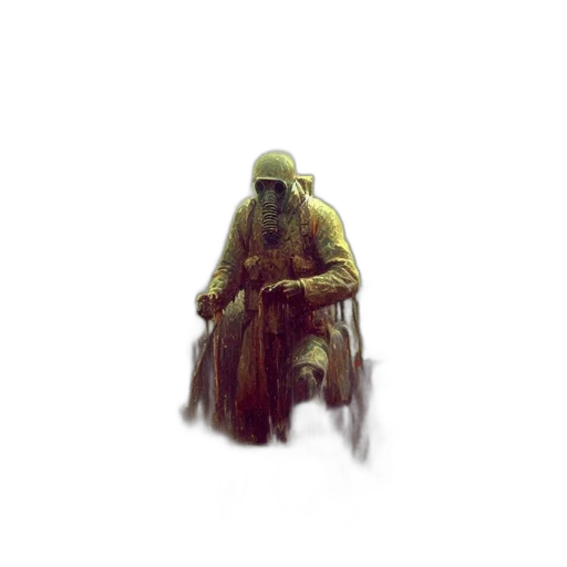 creature, weapon, jacket, staff transparent PNG cut-out