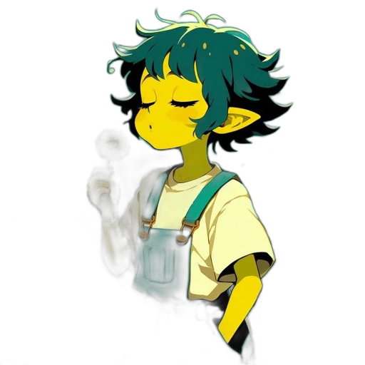 staff, mask, dragon, pixel art transparent PNG cut-out