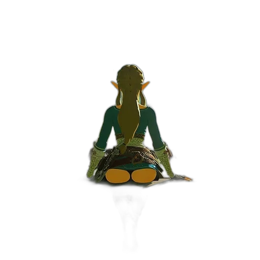 staff, mask, pixel art, 3d render transparent PNG cut-out