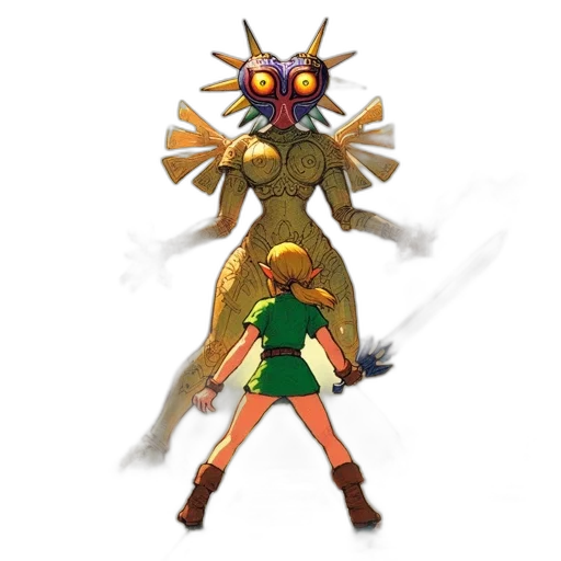 mask, creature, weapon, concept art transparent PNG cut-out