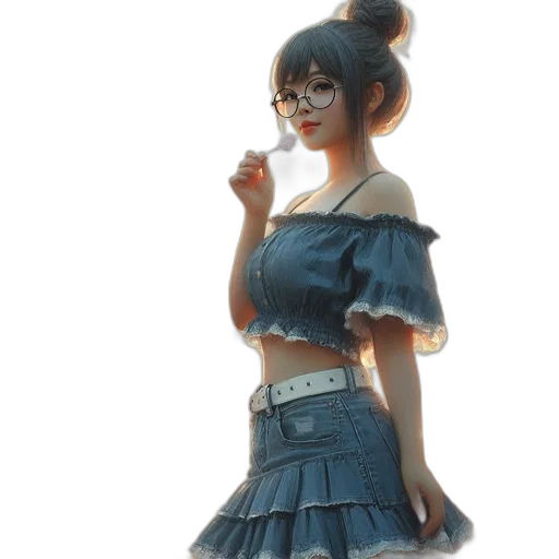 dress, 3d render, concept art, photorealistic transparent PNG cut-out