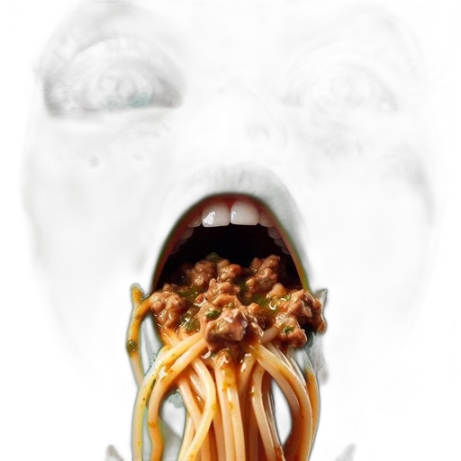 food, creature, mask, face transparent PNG cut-out
