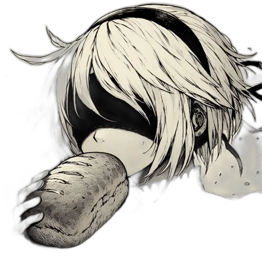 mask, hair, creature, food transparent PNG cut-out