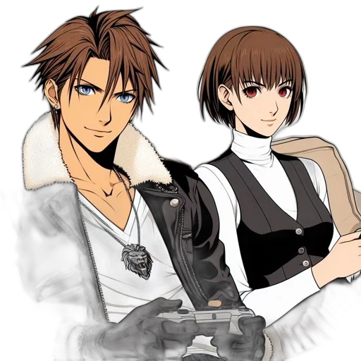 concept art, anime, cartoon, comic book art transparent PNG cut-out