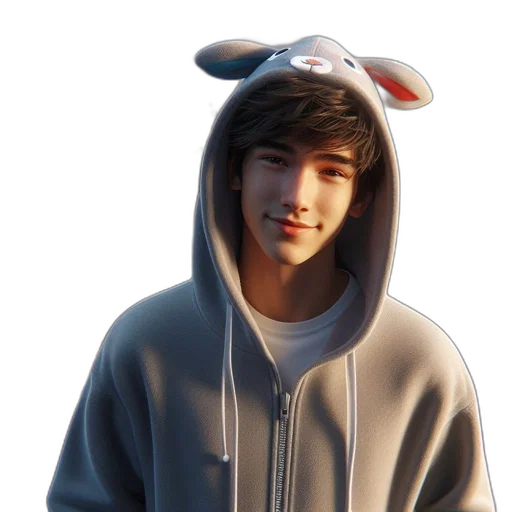 hat, creature, jacket, animal transparent PNG cut-out