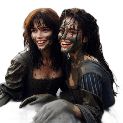 photorealistic, oil painting, concept art, fantasy art transparent PNG cut-out