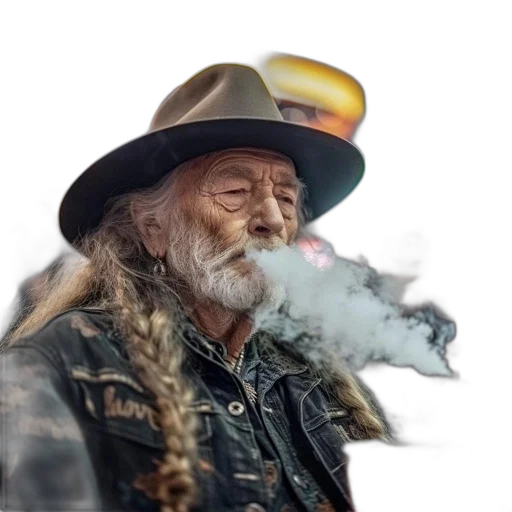 hat, jacket, elderly, man transparent PNG cut-out