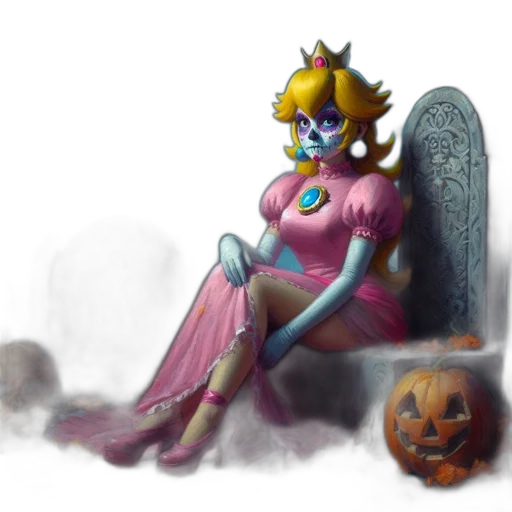 crown, dress, mask, robot transparent PNG cut-out
