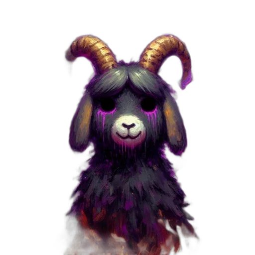 animal, creature, staff, pixel art transparent PNG cut-out