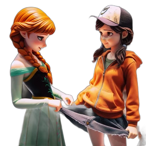 hat, staff, dress, concept art transparent PNG cut-out