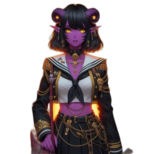 mask, staff, dragon, fantasy art transparent PNG cut-out