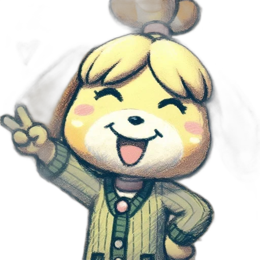 staff, jacket, animal, creature transparent PNG cut-out