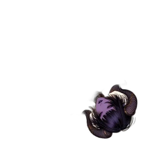 hair, creature, face, crown transparent PNG cut-out