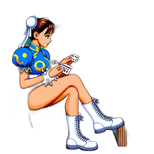 shoes, staff, robot, dress transparent PNG cut-out