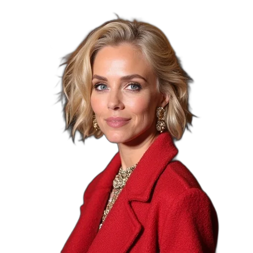 jacket, jewelry, face, staff transparent PNG cut-out
