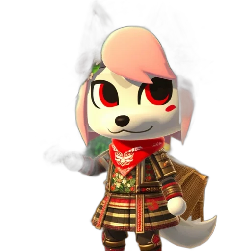 staff, jacket, animal, mask transparent PNG cut-out