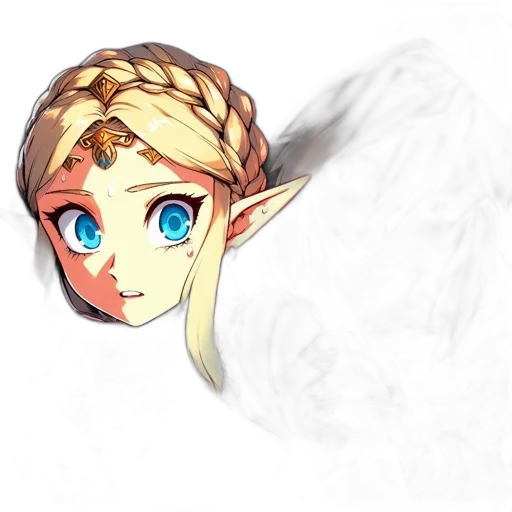 dragon, face, staff, hair transparent PNG cut-out