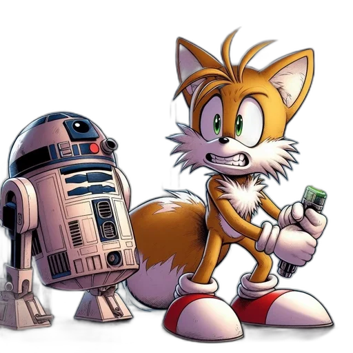 robot, animal, staff, concept art transparent PNG cut-out