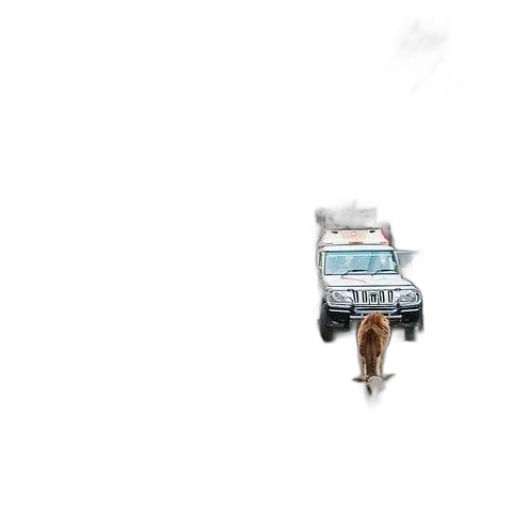 car, umbrella, robot, hair transparent PNG cut-out