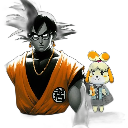 staff, concept art, anime, fantasy art transparent PNG cut-out