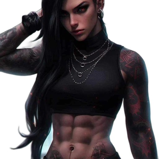 jewelry, cyberpunk, fantasy art, concept art transparent PNG cut-out