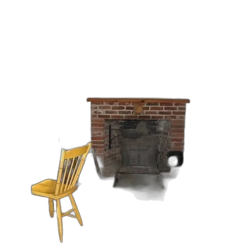 furniture, building, 3d render, photorealistic transparent PNG cut-out