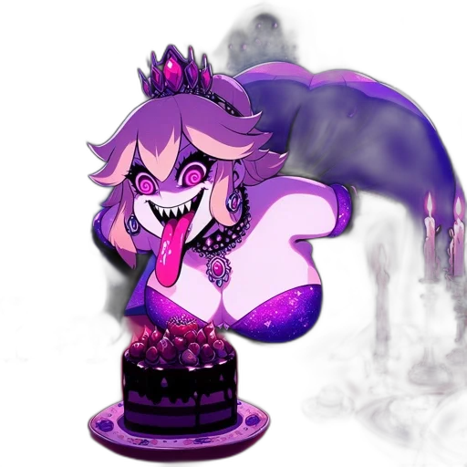 crown, staff, creature, concept art transparent PNG cut-out