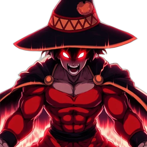 hat, mask, staff, weapon transparent PNG cut-out