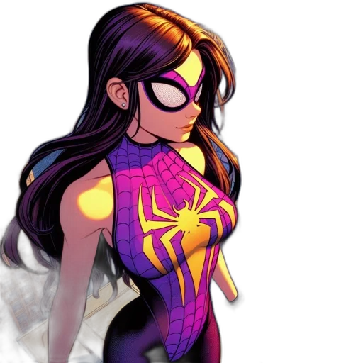 comic book art, concept art, cartoon, pixel art transparent PNG cut-out