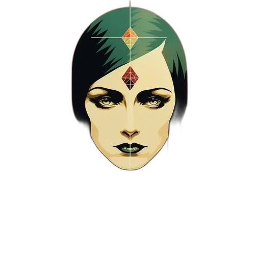 jewelry, face, mask, crown transparent PNG cut-out