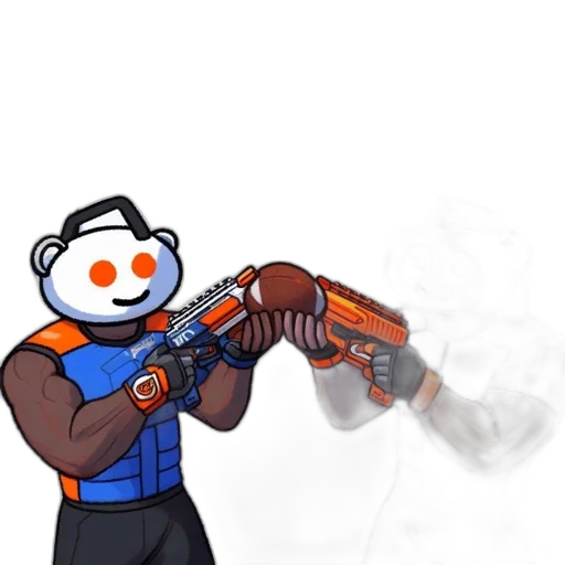 weapon, staff, robot, concept art transparent PNG cut-out