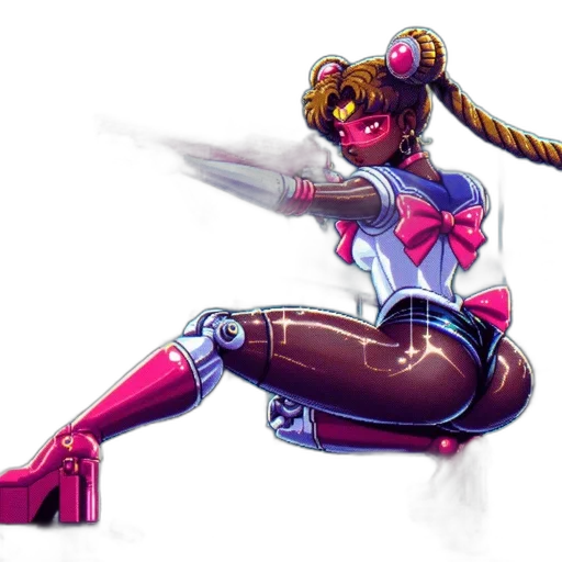 staff, weapon, concept art, cyberpunk transparent PNG cut-out