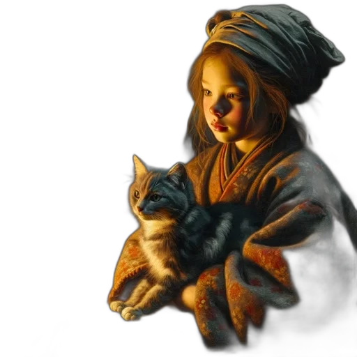 mask, fantasy art, oil painting, photorealistic transparent PNG cut-out