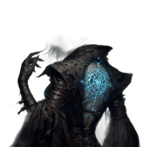 mask, staff, dragon, creature transparent PNG cut-out