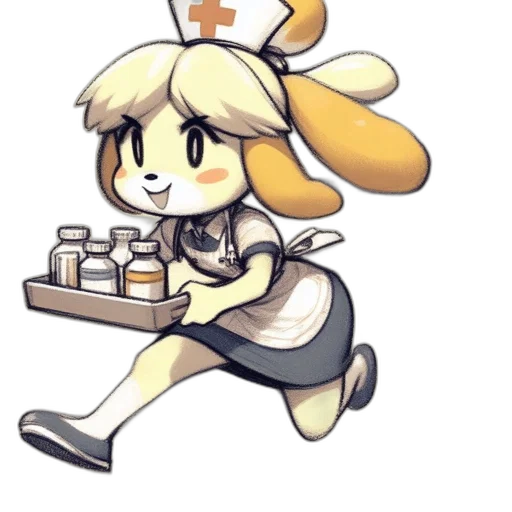 staff, food, robot, dress transparent PNG cut-out