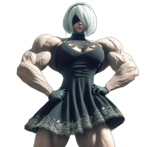 dress, weapon, robot, concept art transparent PNG cut-out