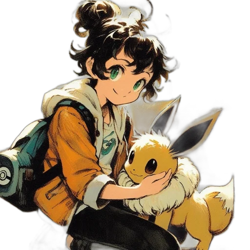 jacket, staff, animal, dragon transparent PNG cut-out