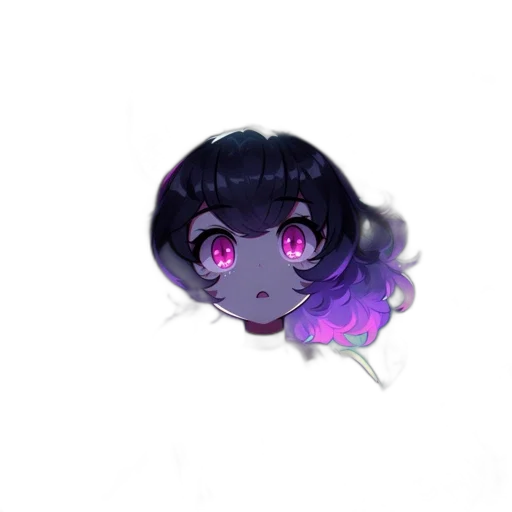 staff, hair, creature, face transparent PNG cut-out