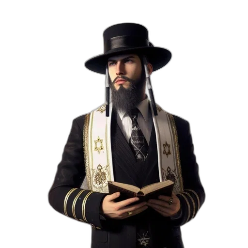 hat, staff, sword, jacket transparent PNG cut-out